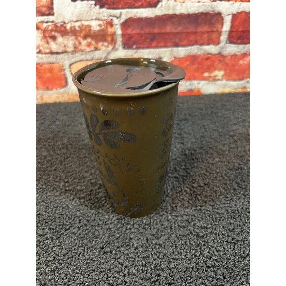 Starbucks Mermaid 12 Fl Oz Reusable Ceramic Travel Mug With Lid - Picture 2 of 5